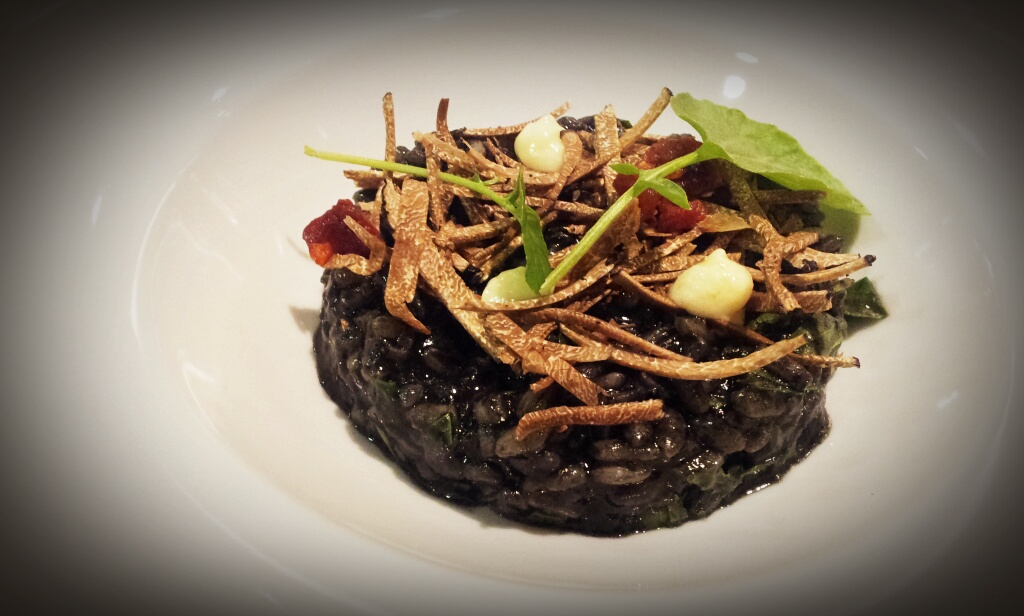 Restaurante Ricard Camarena Arroz meloso con trufa de verano